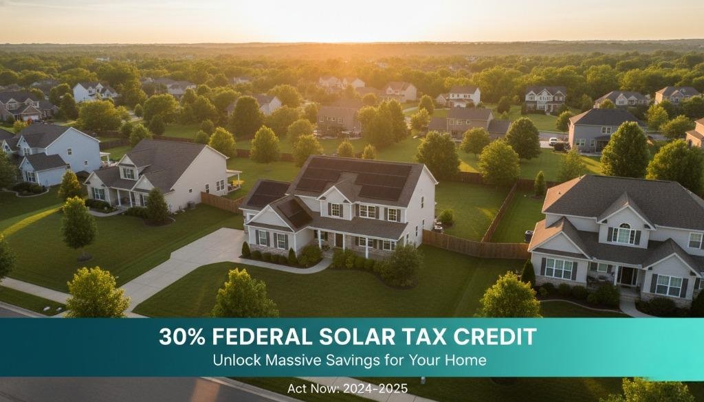 What is the federal tax credit for solar panels?
